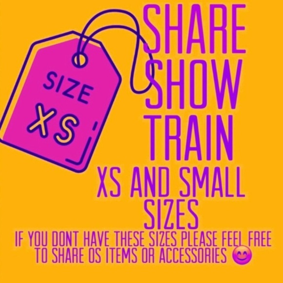 Other - 11/01 SHOW W/ CASSIEJAEE 🦋 XS/S SHARE SHOW TRAIN 🚂👗🛍️💕